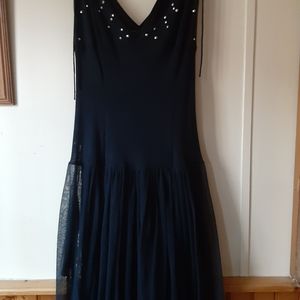 Betsy Johnson sheer dress